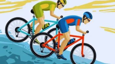 Mountain Biking Clipart by Sportsclipart.org
